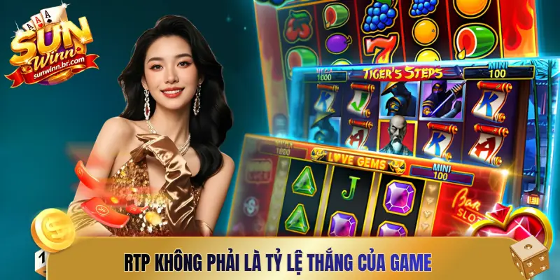 RTP không phải là tỷ lệ thắng của game 
